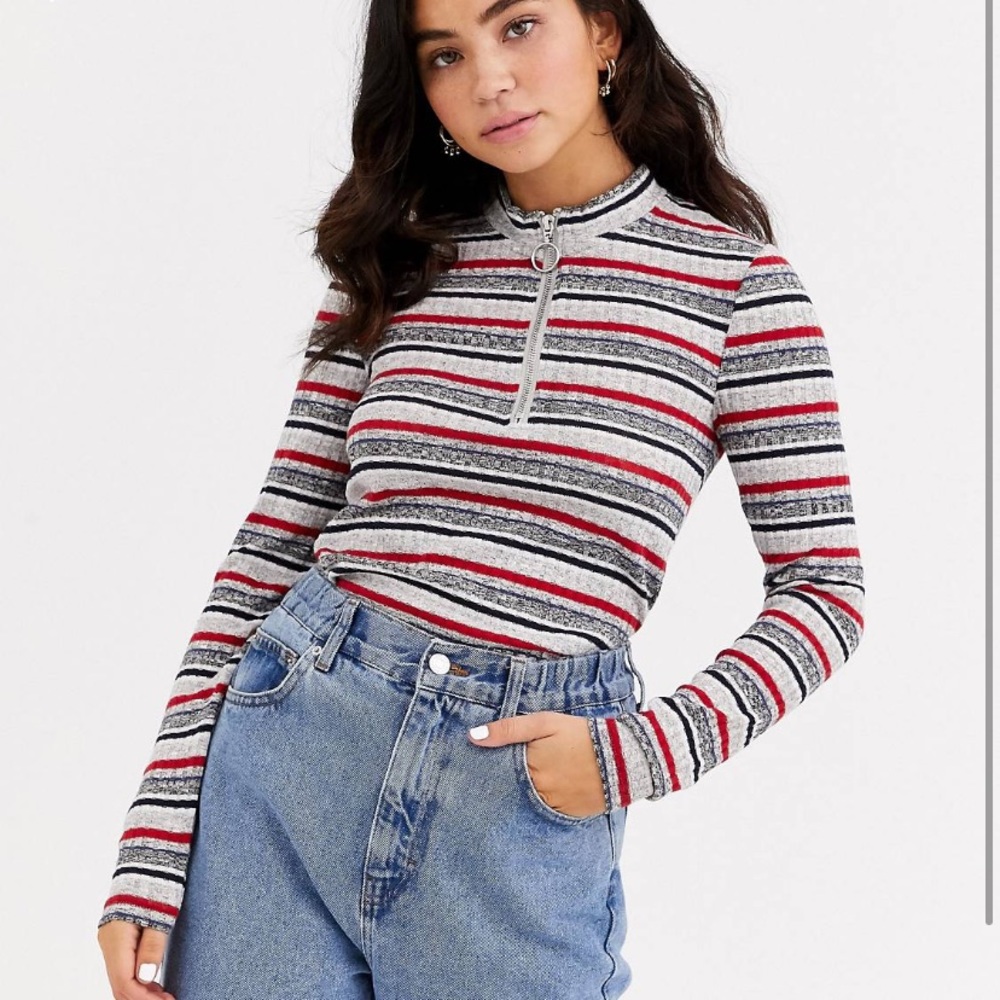 Long Sleeve Striped Shirt
